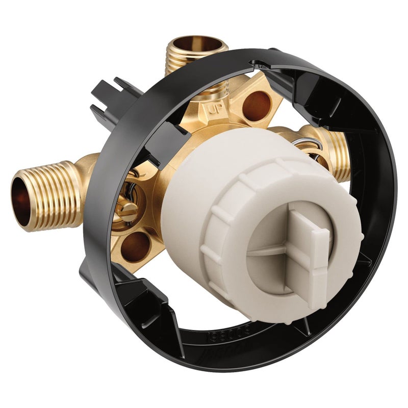 MOEN صمام خلط دش موين M-CORE U130CIS 3 منافذ نحاسي مع اتصالات CC/IPC ووقفات - Image 4